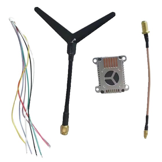 HOT VTX 1.2G-1.3G 2W Image Transmission Transmitter 25/2000mW Adjustable FPV Travel Machine VTX for RC FPV Racing Freestyle